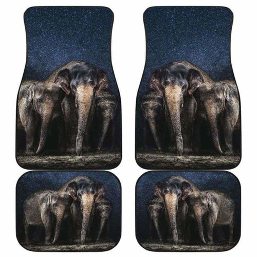 Elephant Family Car Floor Mats