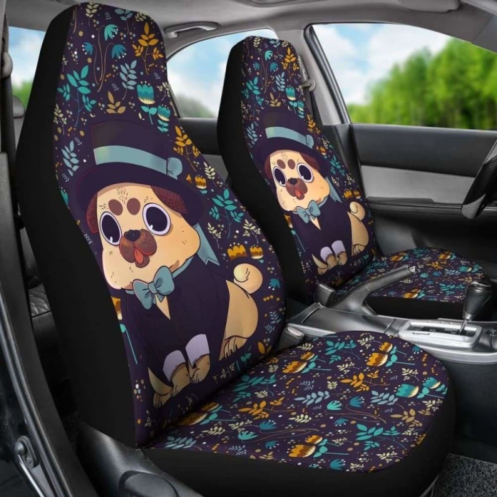 Pug Car Seat Covers