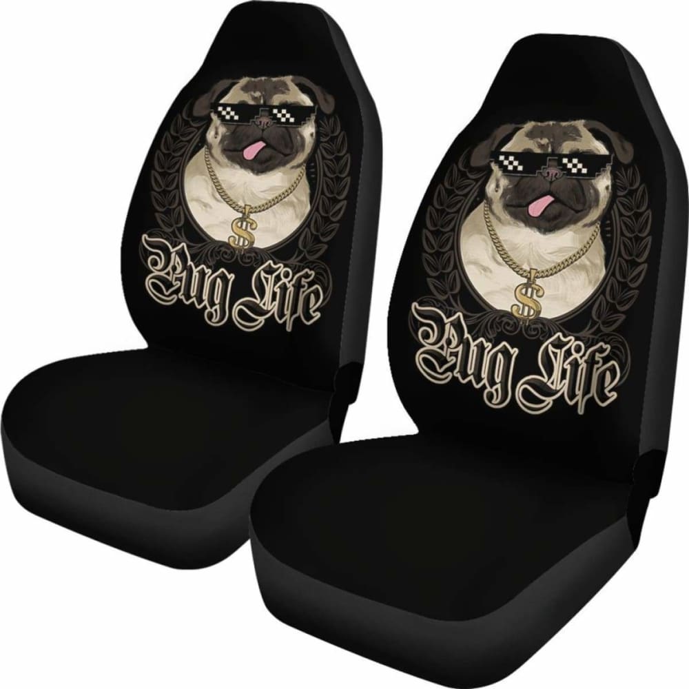 Pug Life Cool Car Seat Covers Amazing Gift Ideas