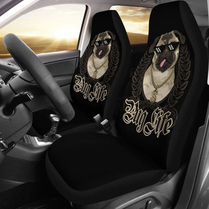 Pug Life Cool Car Seat Covers Amazing Gift Ideas