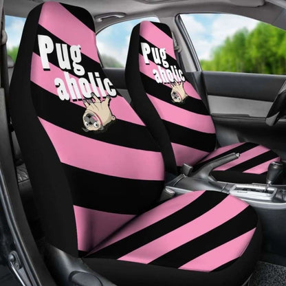 Pugaholic Car Seat Covers