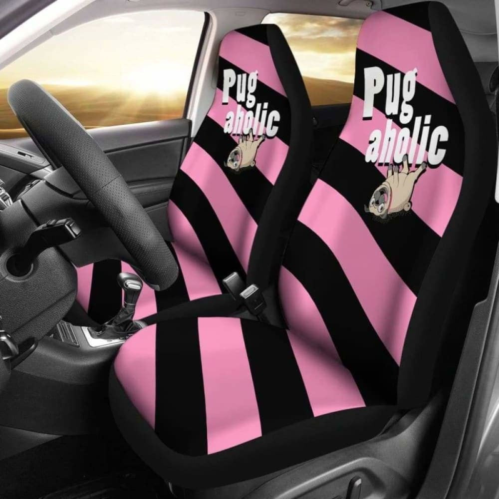 Pugaholic Car Seat Covers