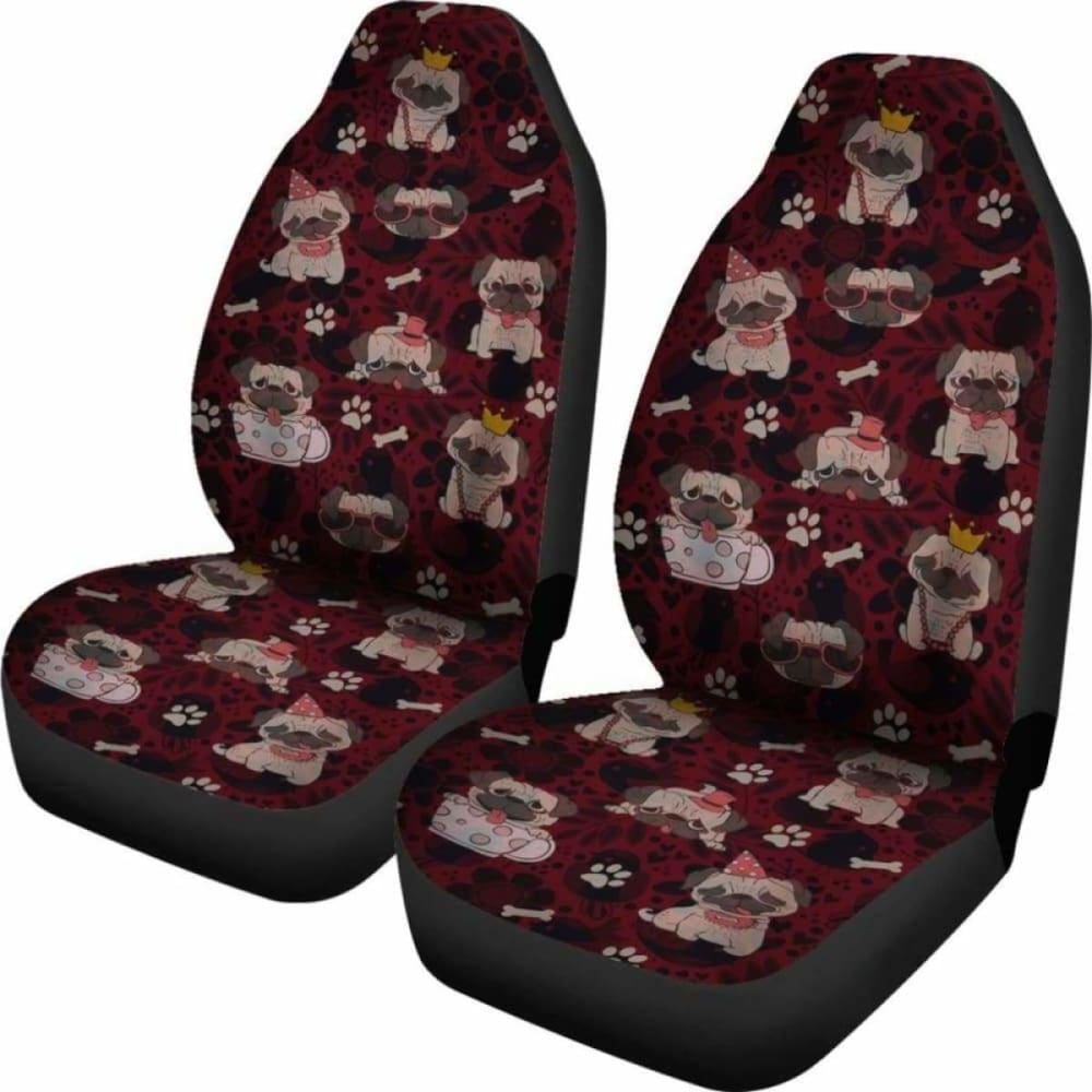 Pug Car Seat Covers