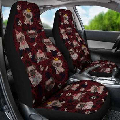 Pug Car Seat Covers