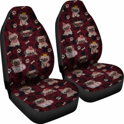 Pug Car Seat Covers