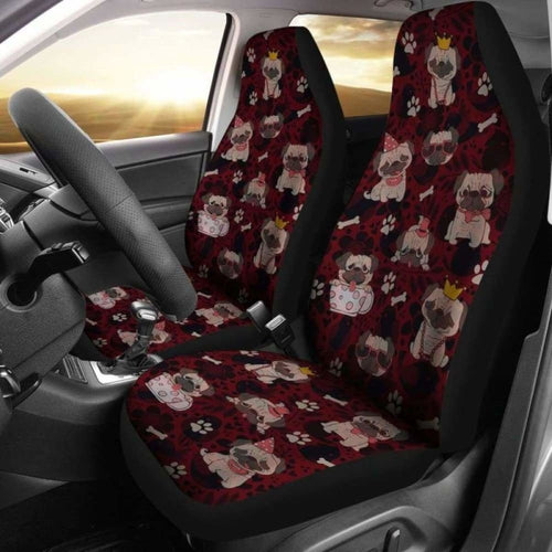 Pug Car Seat Covers