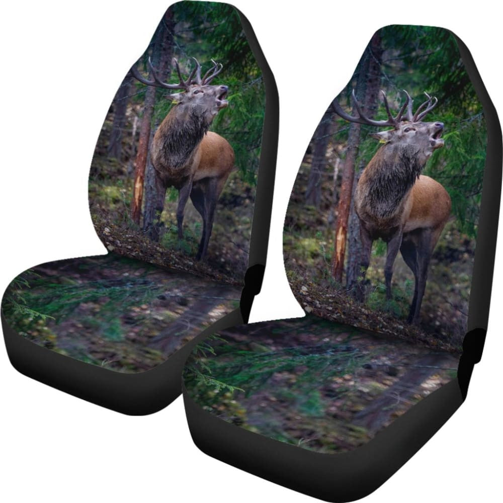 Greatest Elk in Forest Car Seat Cover