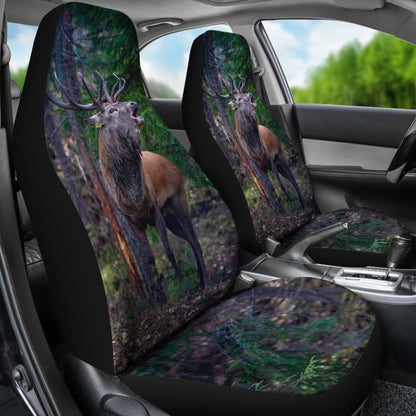 Greatest Elk in Forest Car Seat Cover