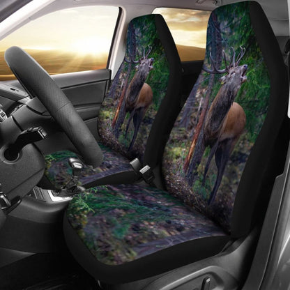 Greatest Elk in Forest Car Seat Cover