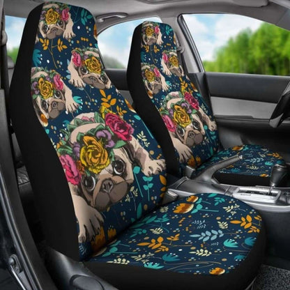 Pug Car Seat Covers
