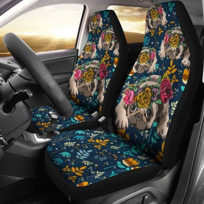 Pug Car Seat Covers