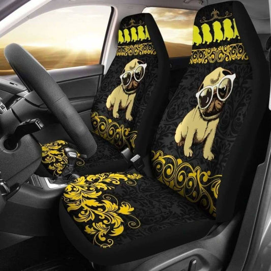 Pug Car Seat Covers