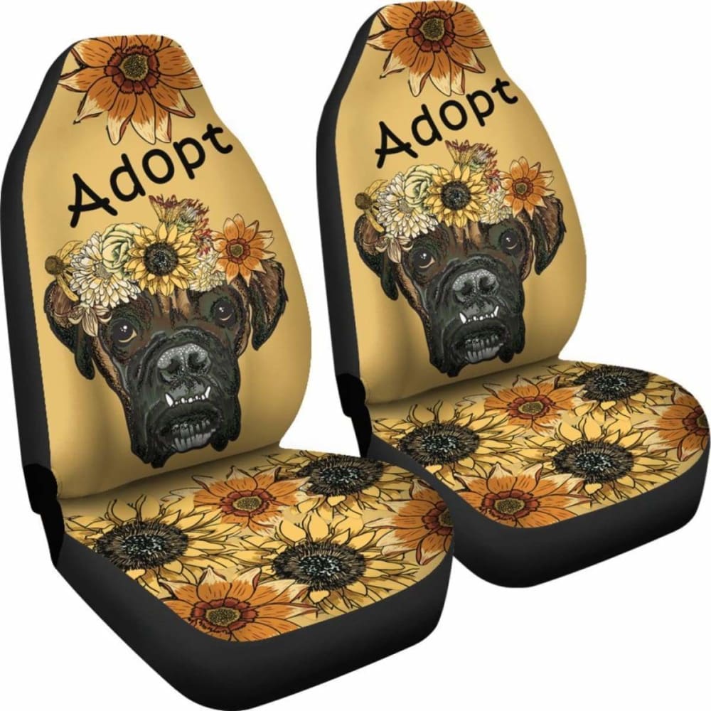 Daisy Boxer Car Seat Covers