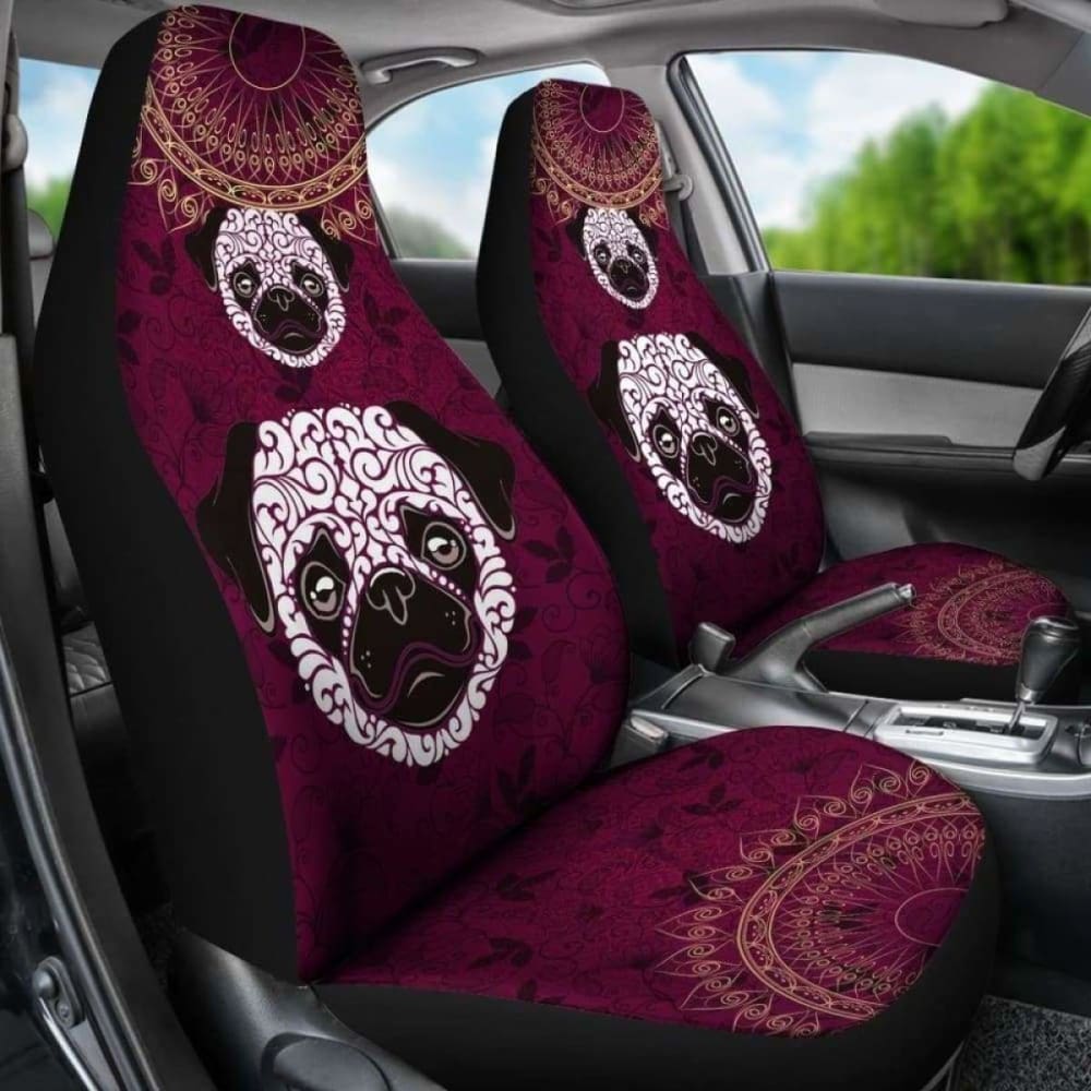 Pug Car Seat Covers