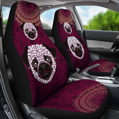 Pug Car Seat Covers