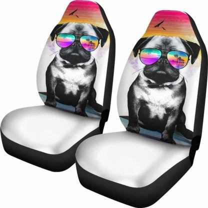 Summer Pug Seat Covers