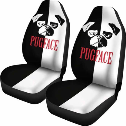 Pugface Car Seat Covers
