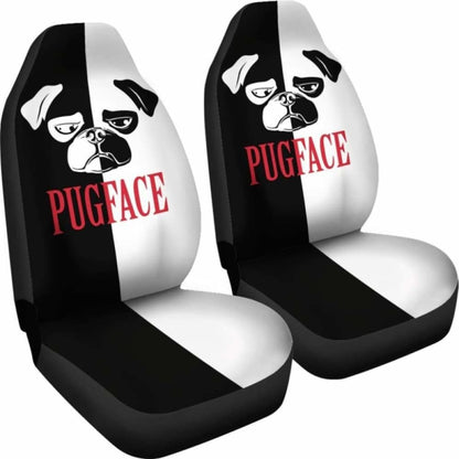 Pugface Car Seat Covers