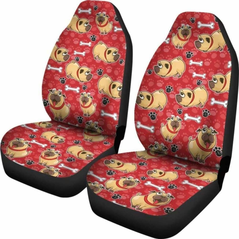 Pug Car Seat Covers
