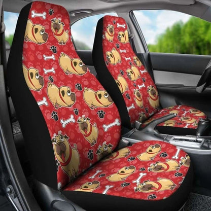 Pug Car Seat Covers
