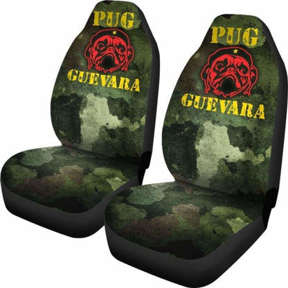 Pug Guevara Car Seat Covers