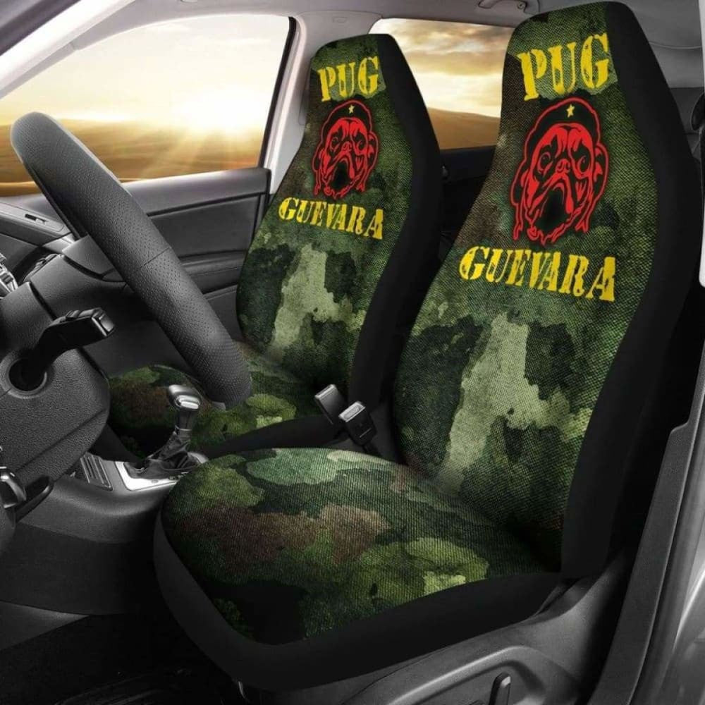 Pug Guevara Car Seat Covers