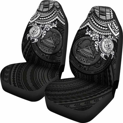 American Samoa Polynesian Car Seat Covers - Black Turtle - Amazing