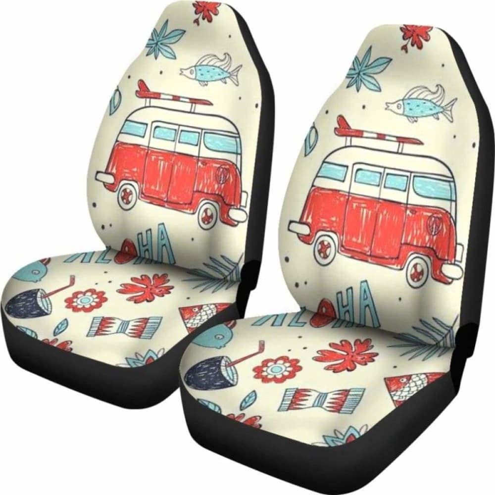 Hippie Bus Car Seat Covers | Give Your Car A Makeover!