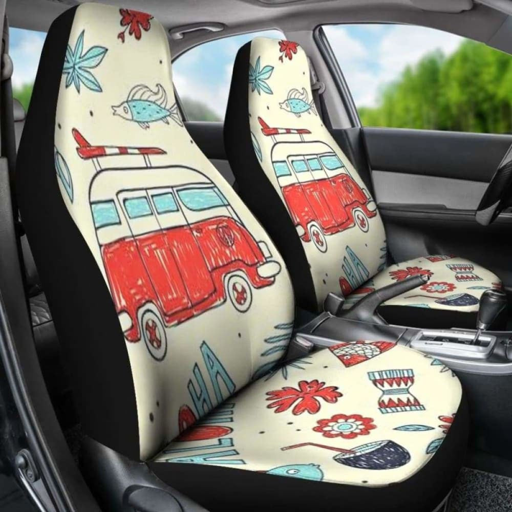 Hippie Bus Car Seat Covers | Give Your Car A Makeover!