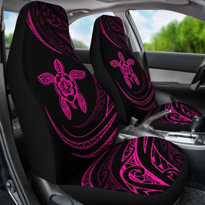 Hawaii Turtle Hibiscus Car Seat Covers - Pink - Best Look -