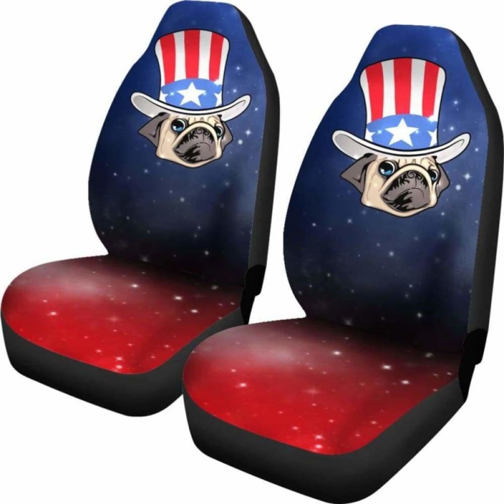 American Pug Car Seat Covers