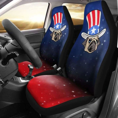 American Pug Car Seat Covers