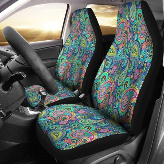 Paisley Peace Chakra Car Seat Covers | Give Your Car A Makeover!
