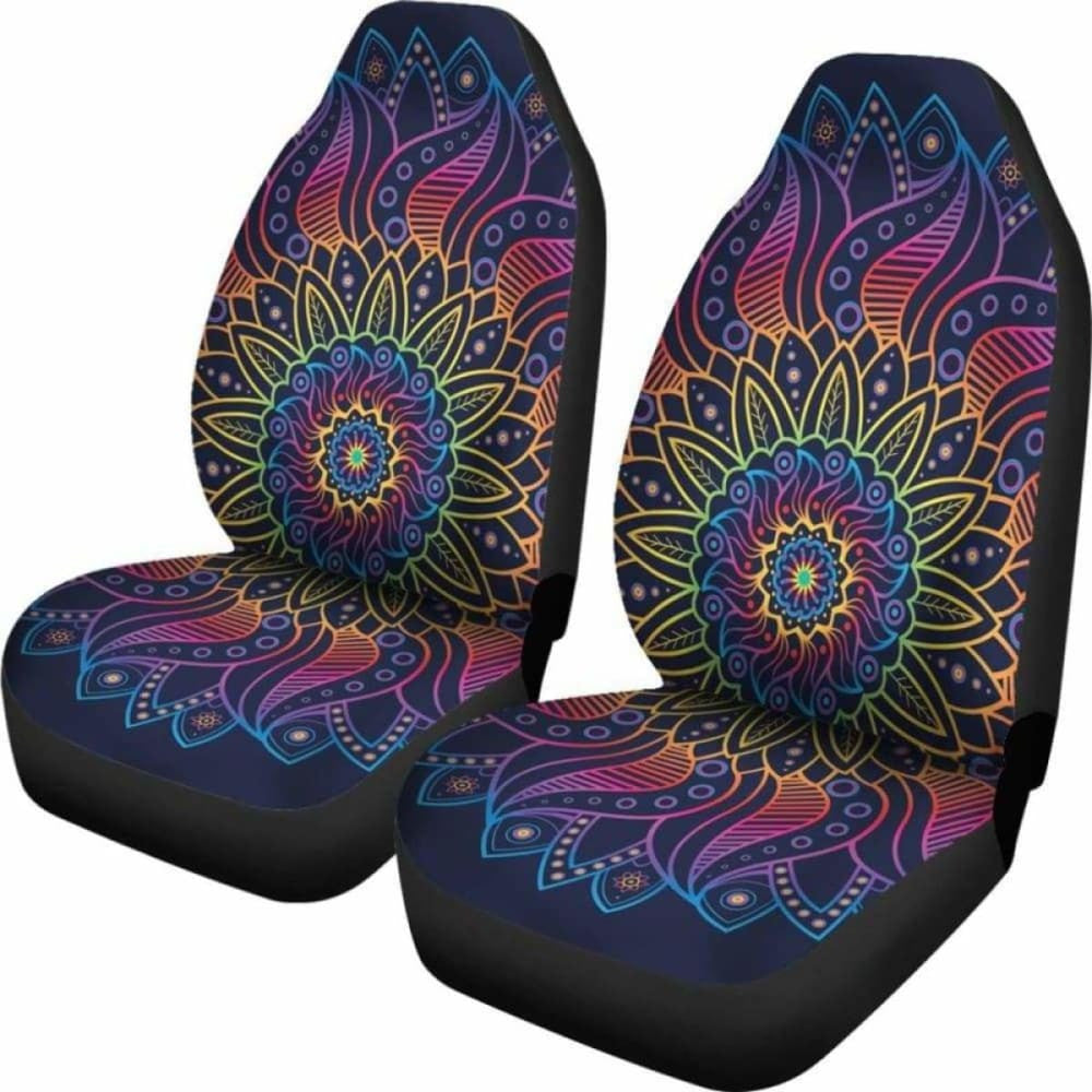 Mandala Blue Car Seat Covers | Give Your Car A Makeover!