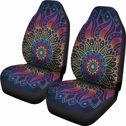 Mandala Blue Car Seat Covers | Give Your Car A Makeover!