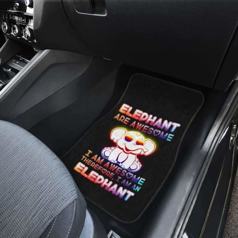 Color Elephant Car Floor Mats