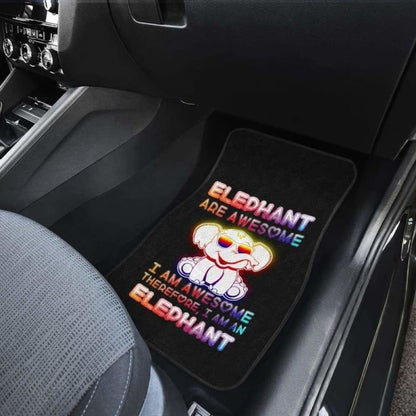 Color Elephant Car Floor Mats