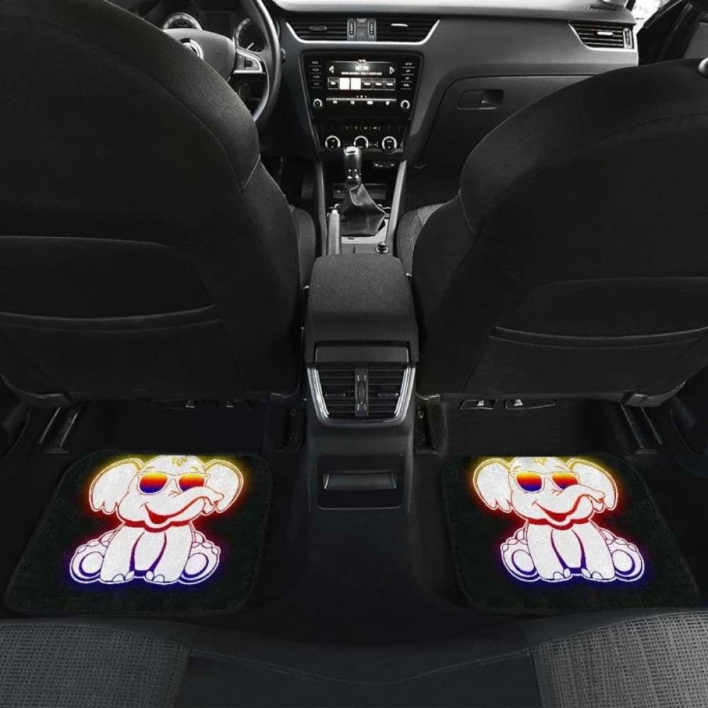 Color Elephant Car Floor Mats