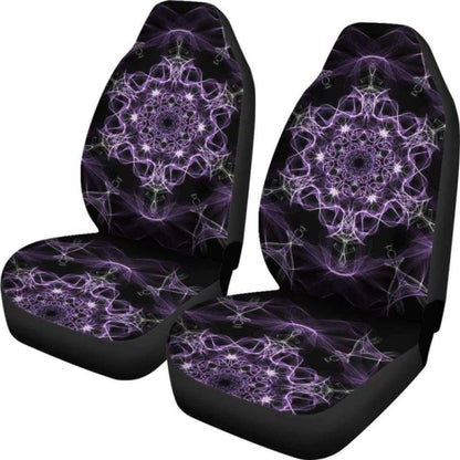 Mandala Chakra Purple Car Seat Covers | Give Your Car A Makeover!