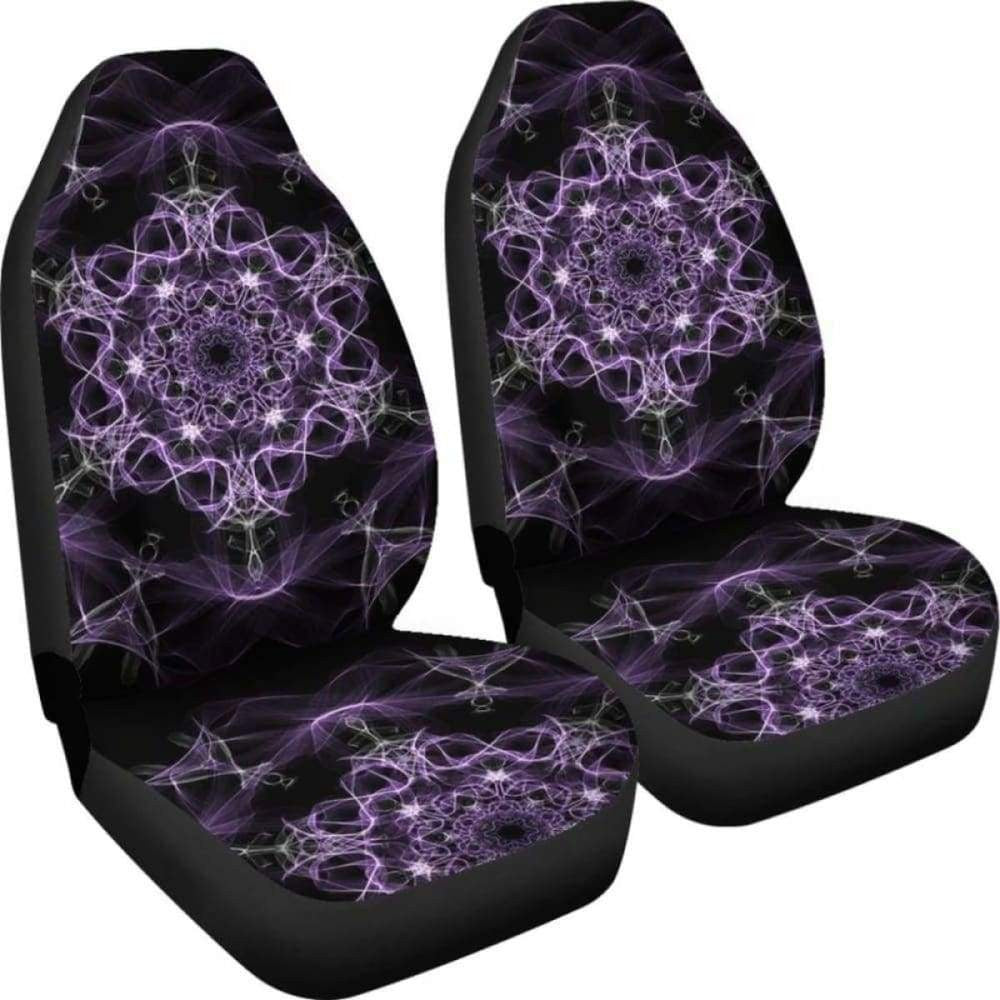 Mandala Chakra Purple Car Seat Covers | Give Your Car A Makeover!