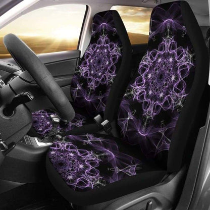Mandala Chakra Purple Car Seat Covers | Give Your Car A Makeover!