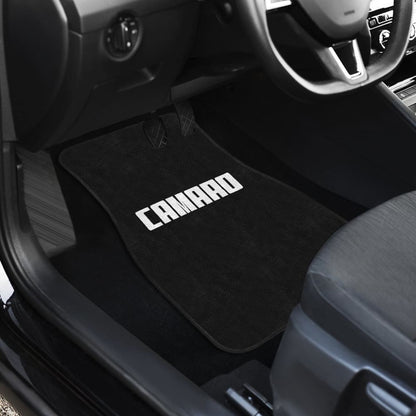 Camaro White Letter Floor Mats
