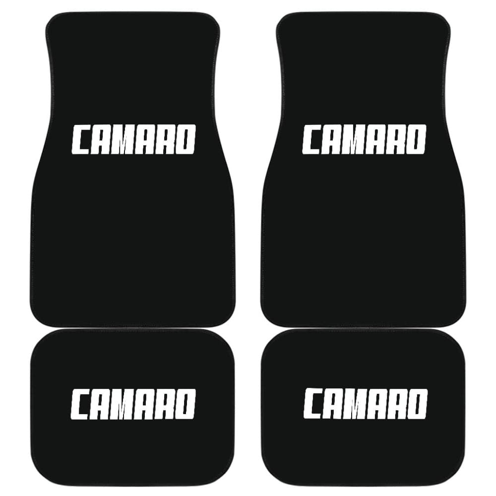 Camaro White Letter Floor Mats