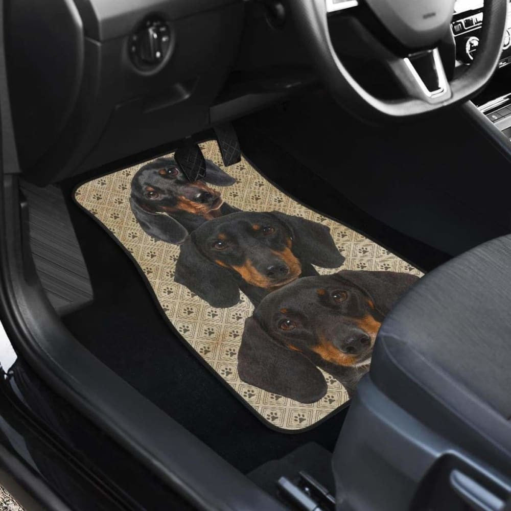 Dachshund Car Floor Mats For Dachshund Dog Lover