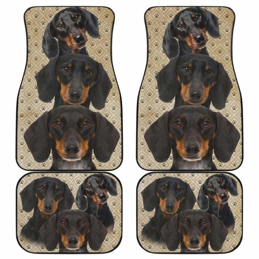 Dachshund Car Floor Mats For Dachshund Dog Lover