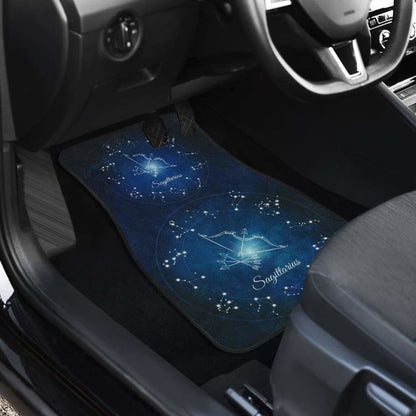 Sagittarius Zodiac Sign Car Floor Mats Amazing Gift