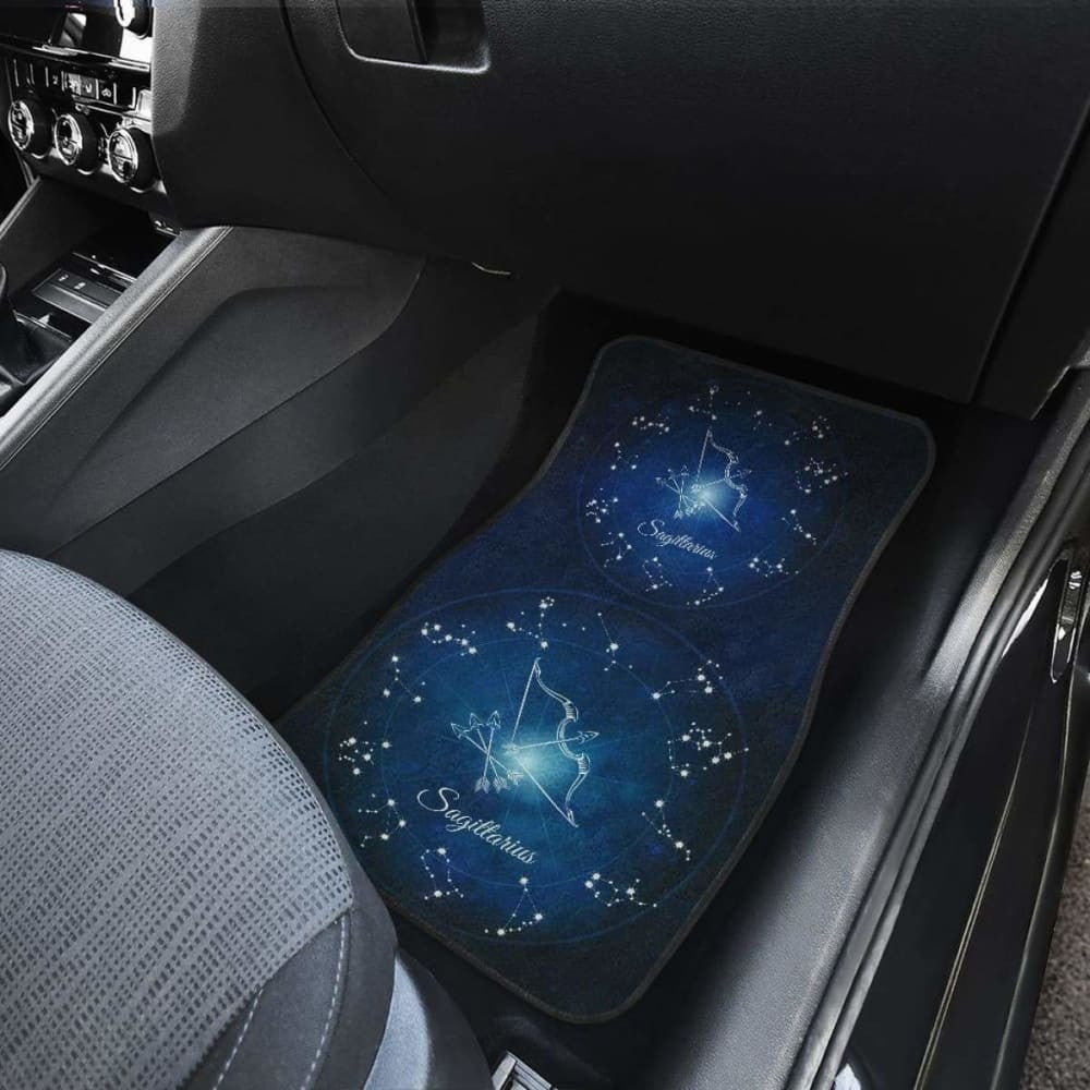 Sagittarius Zodiac Sign Car Floor Mats Amazing Gift
