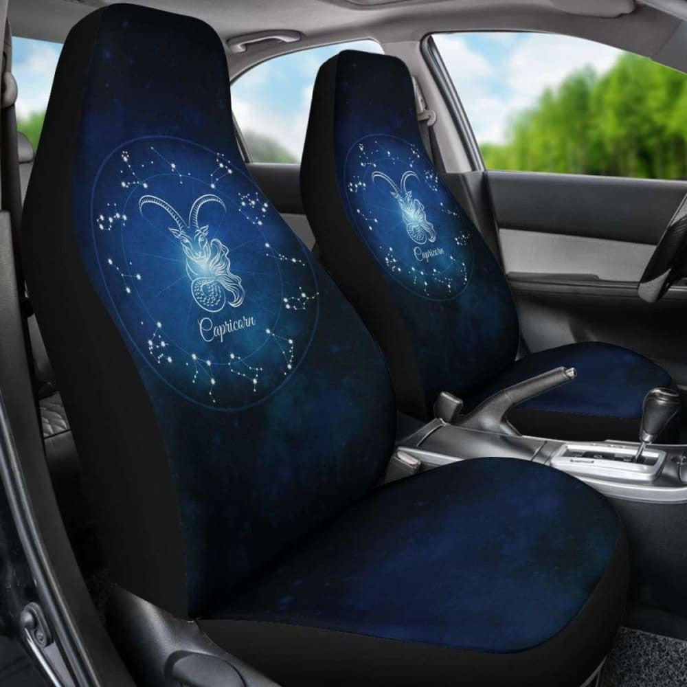 Capricorn Zodiac Sign Car Seat Covers Amazing Gift