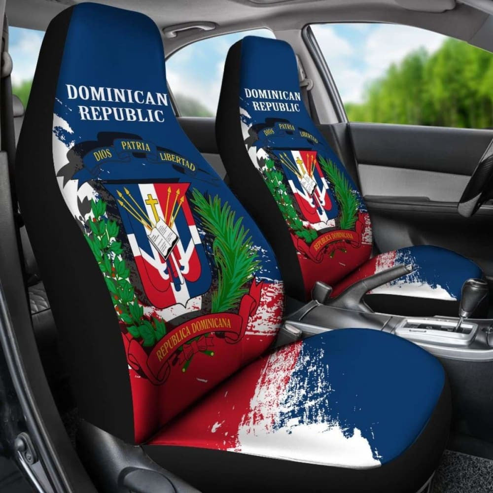 Dominican Republic Special Car Seat Cover (Set Of Two) Awesome