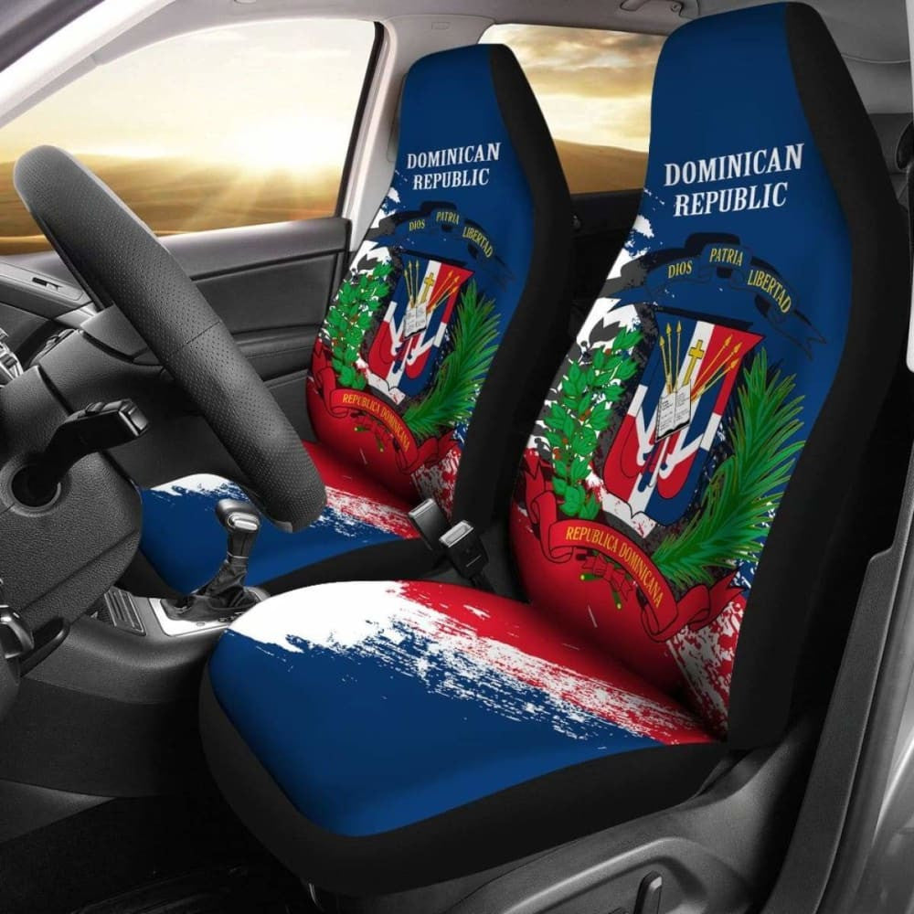 Dominican Republic Special Car Seat Cover (Set Of Two) Awesome